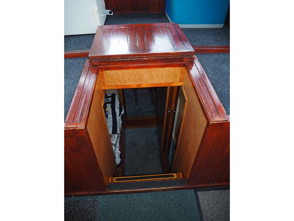 Achterkajuit, Accommodatie